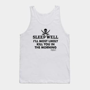 SLEEP WELL Tank Top